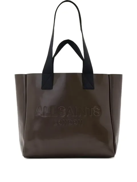 AllSaints Izzy leather tote bag