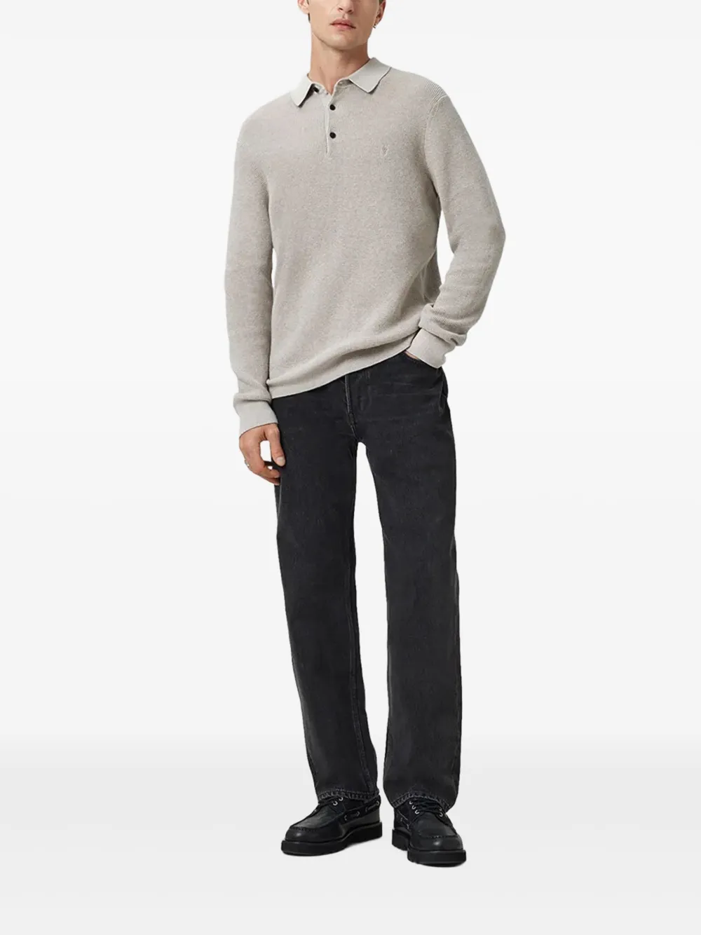 AllSaints playera tipo polo Aspen | Suéteres | Image 2