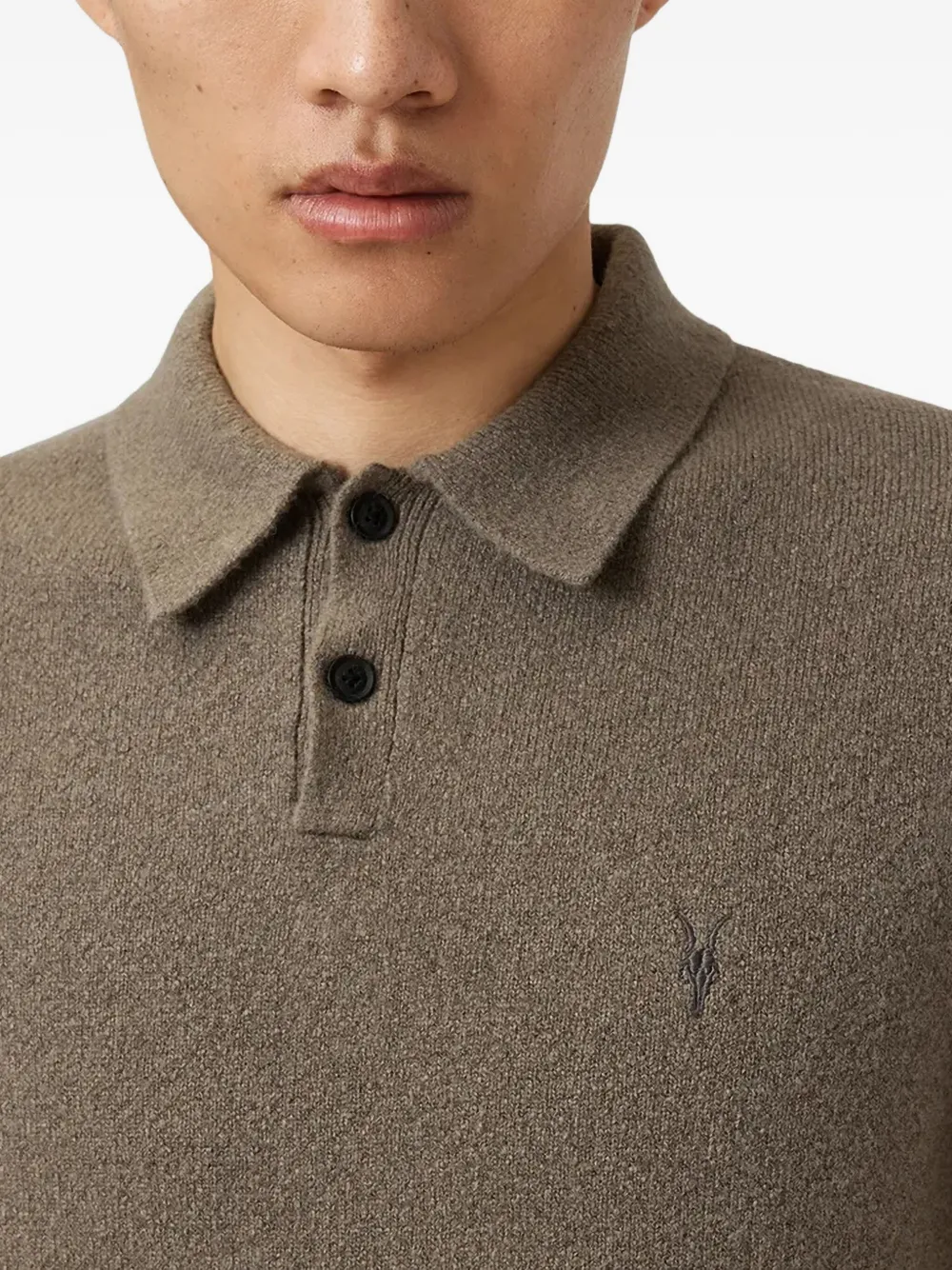 AllSaints Statten trui met lange mouwen Groen