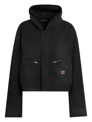 Prada Re-Nylon クロップドジャケット | ブラック | FARFETCH JP