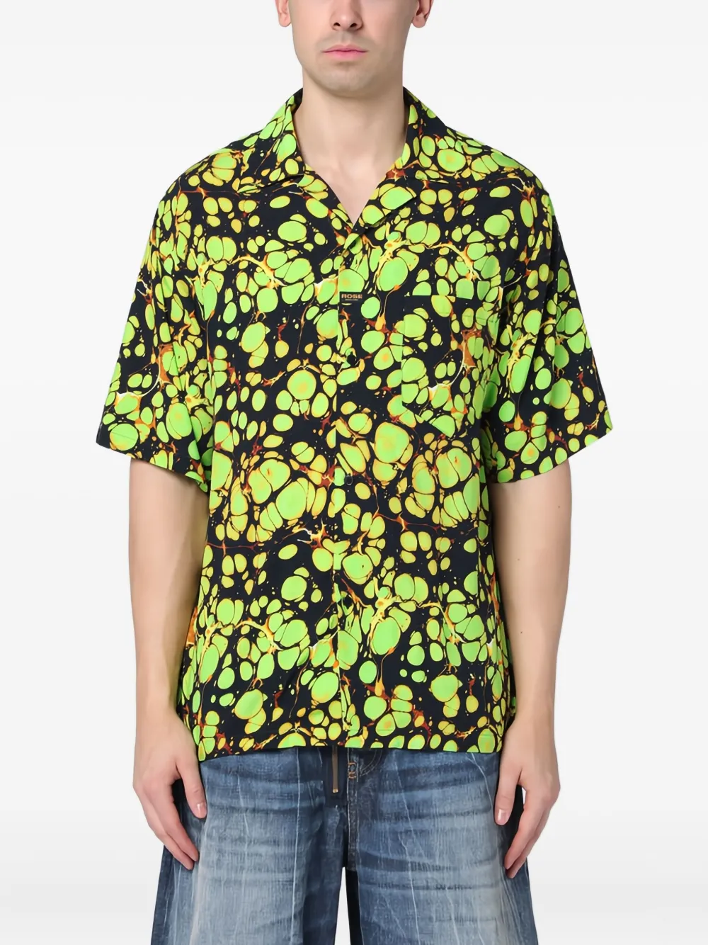 Martine Rose Camicia a maniche corte - Verde