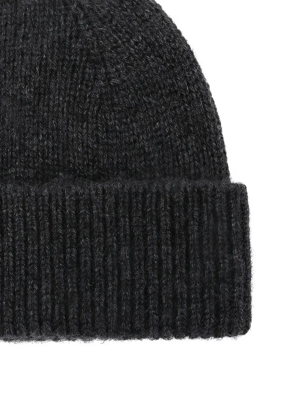 Roberto Collina Cashmere Beanie In Anthracite Grey In Black