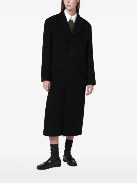 DUNST button single-breasted coat