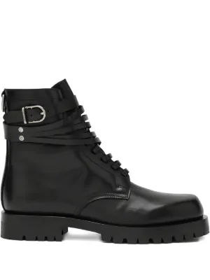 Maison MIHARA YASUHIRO Joseph レースアップ ブーツ | ブラック
