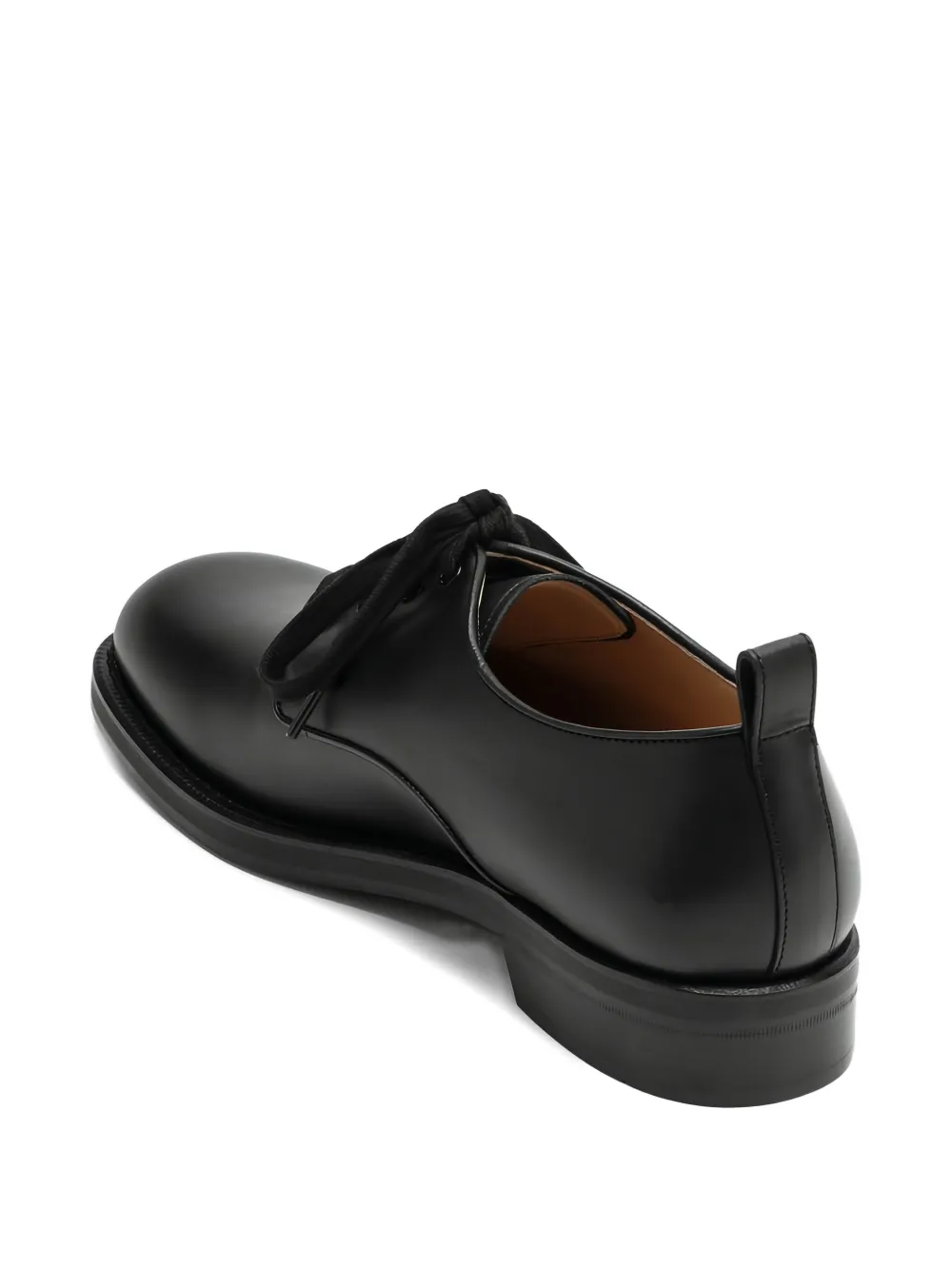 Valentino Garavani VLogo derby schoenen met plakkaat Zwart