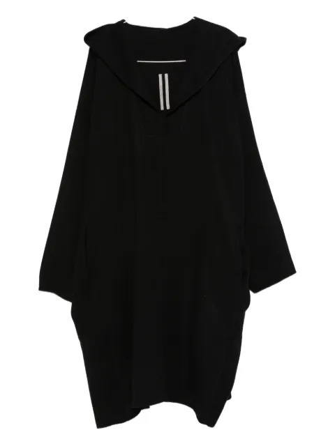 Rick Owens wide-collar coat