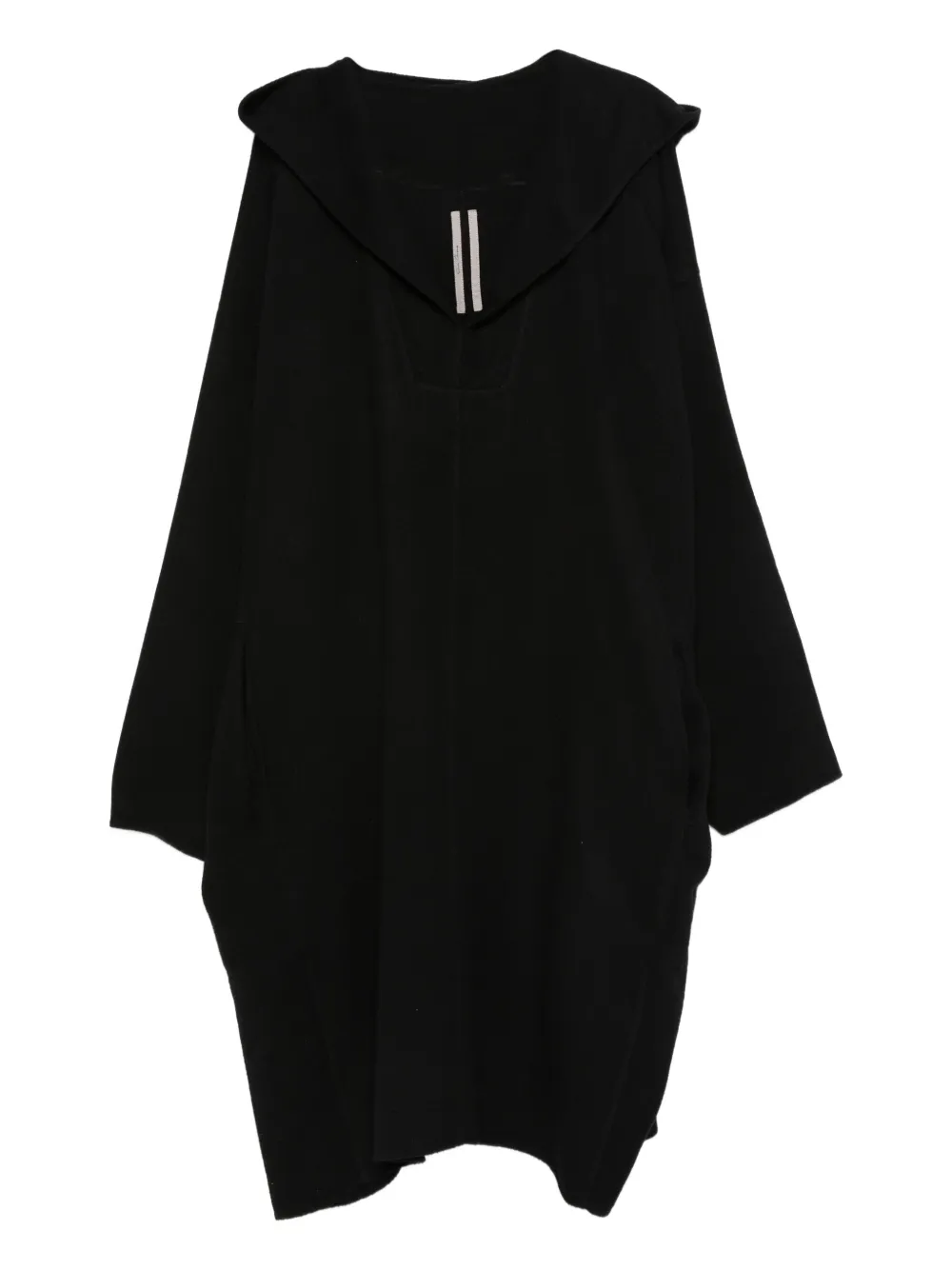 Rick Owens wide-collar coat | Black | Image 1