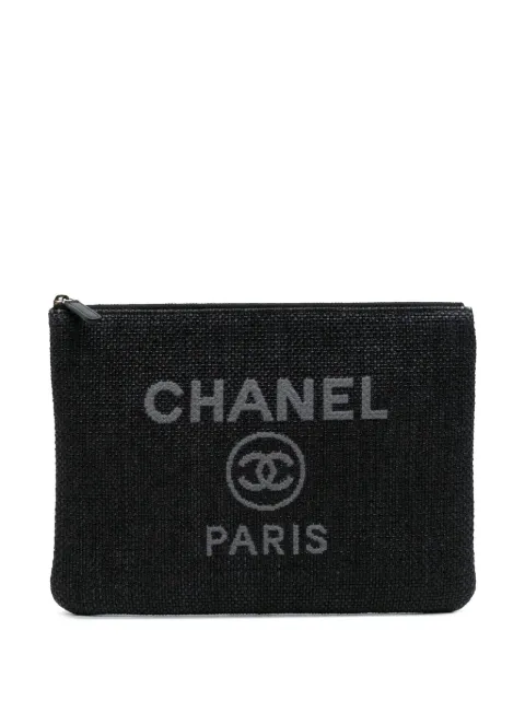 CHANEL Pre-Owned Deauville O Case kuvertväska från 2019