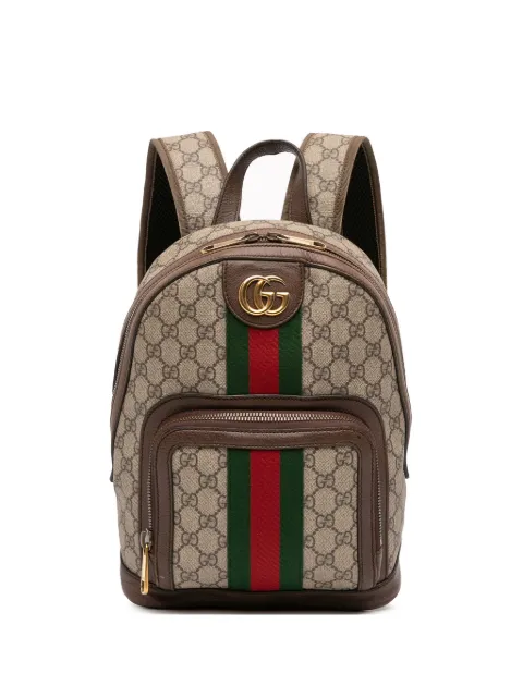 Gucci Pre-Owned 2016-2025 Small GG Supreme Ophidia Web backpack