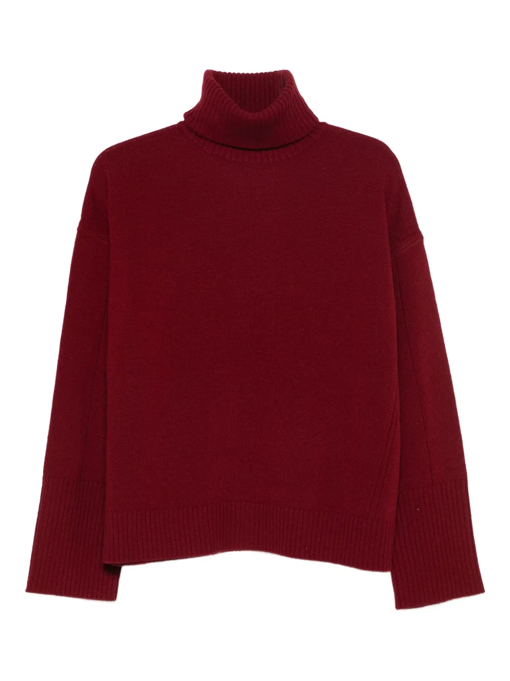 Majestic Filatures roll-neck sweater - Rosso
