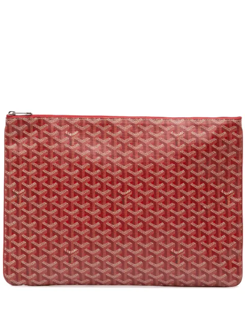 Goyard Pre-Owned pochette Goyardine Senat GM (2015)