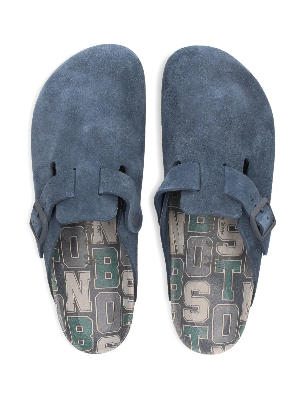 Birkenstock Boston slippers Blauw