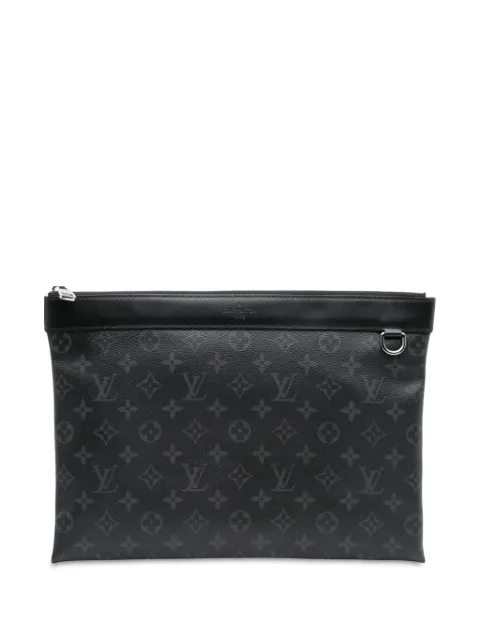 Louis Vuitton Pre-Owned bolsa de mano Monogram Eclipse Discovery Pochette GM 2018