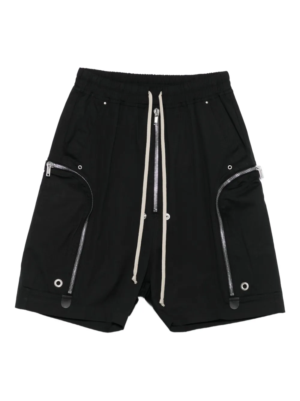 Rick Owens shorts con detalle de cierre | negro | Image 1