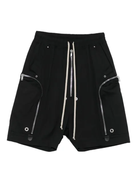Rick Owens zip-detail short