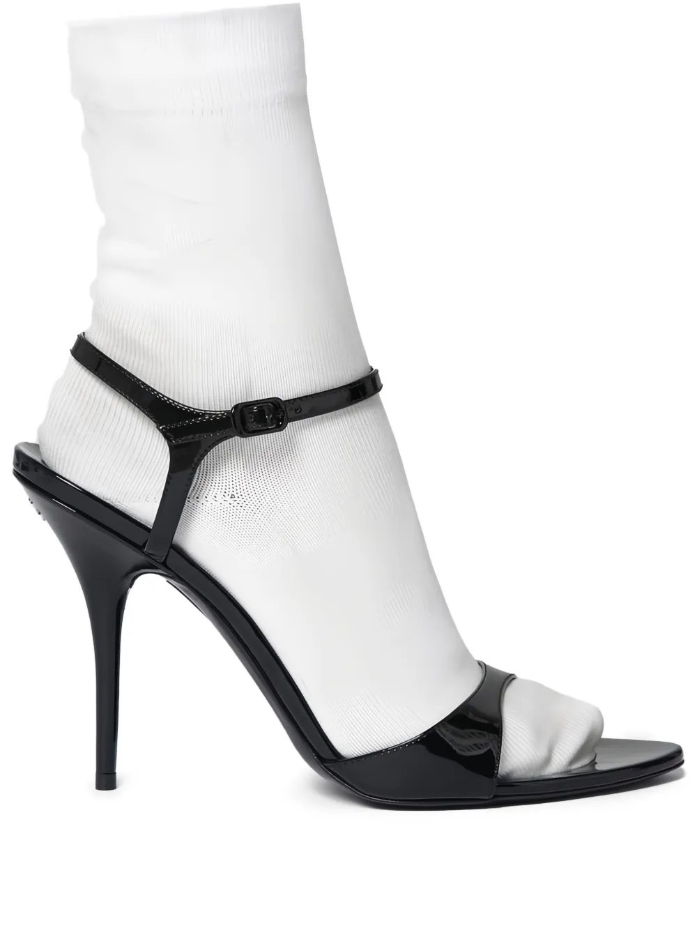 Balenciaga 110 mm Avenue pumps met gespbandje Zwart