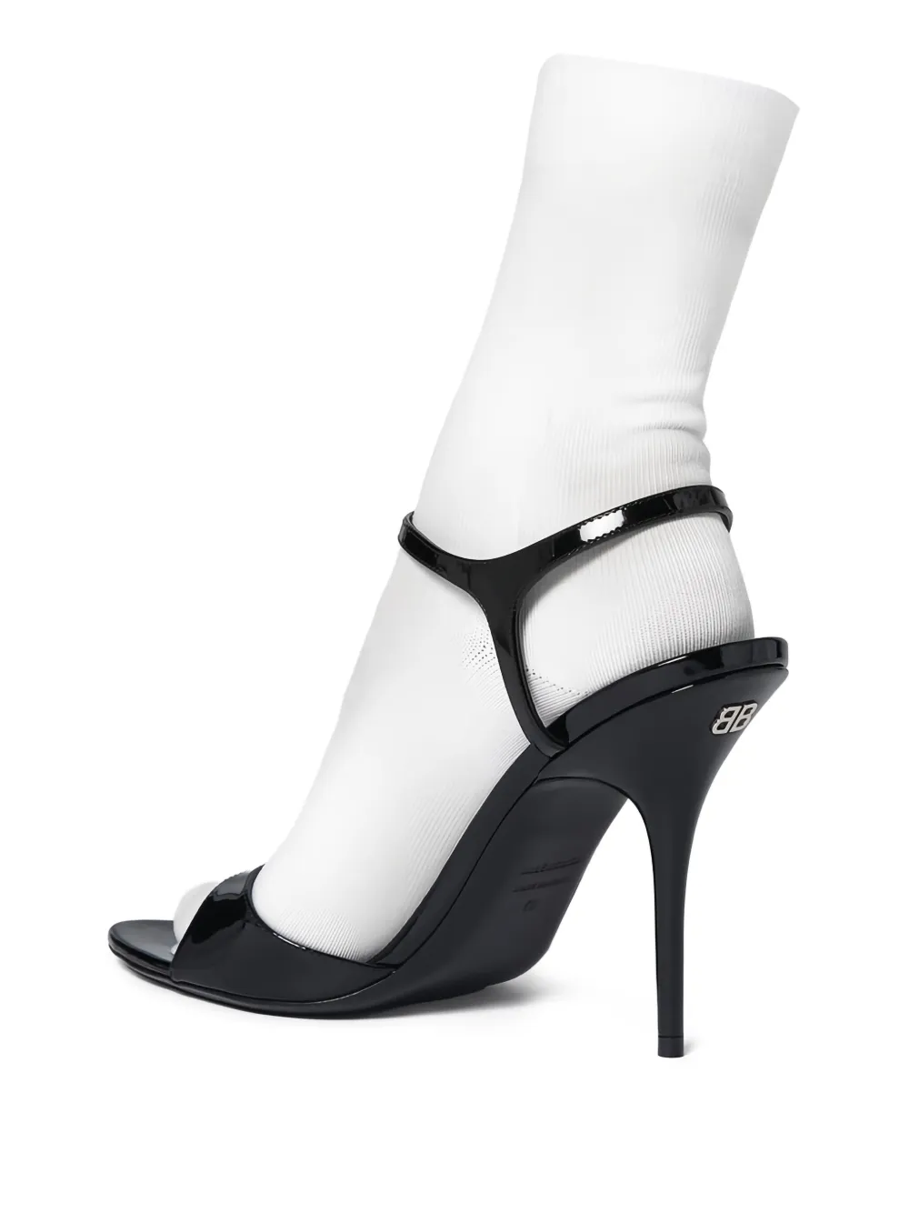 Balenciaga 110 mm Avenue pumps met gespbandje Zwart