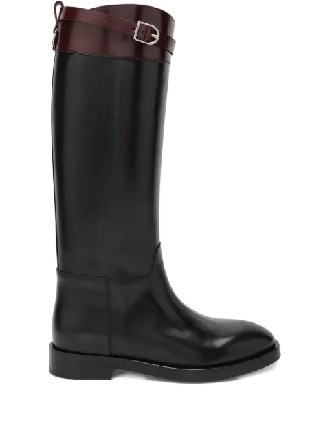 Durazzi Milano round-toe belted boots