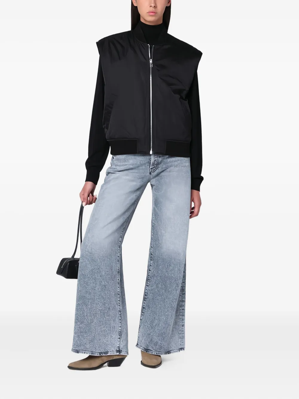 IVY OAK Gilet met rits Zwart
