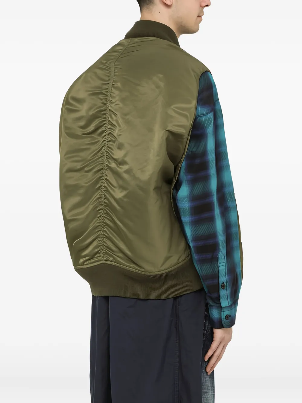 Maison MIHARA YASUHIRO Bodywarmer met rits Groen