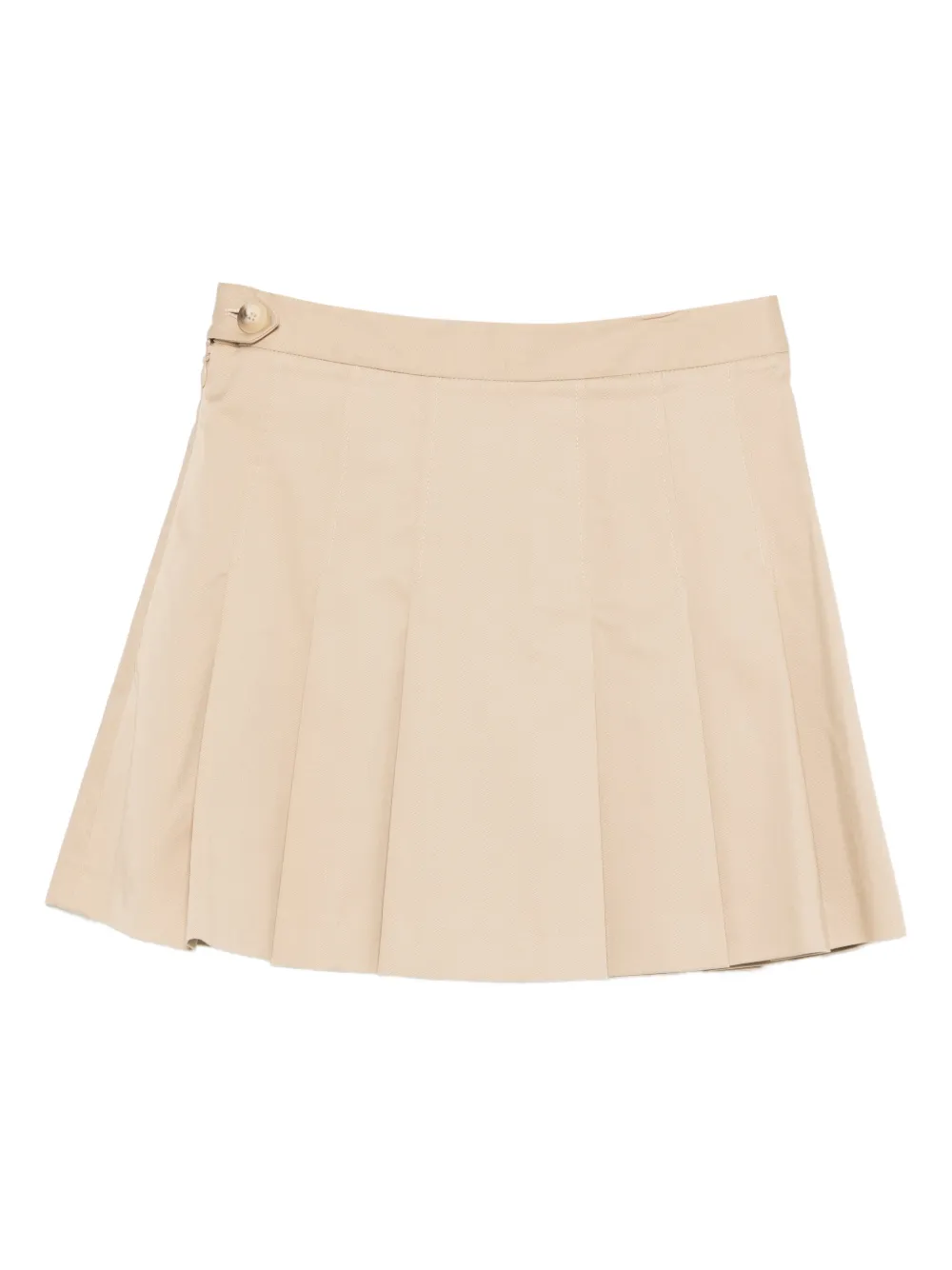 Lacoste pleated mini skirt - Beige