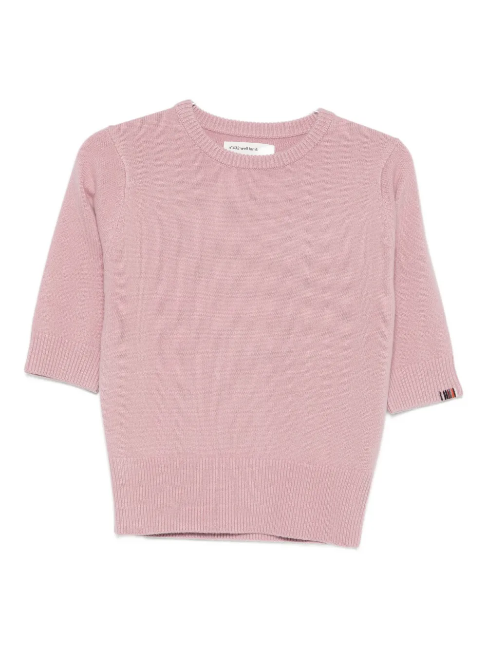 extreme cashmere cashmere T-shirt - ピンク extreme cashmere cashmere T-shirt - ピンク