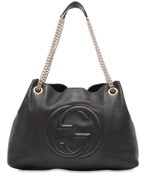 Gucci Pre-Owned 2016-2025 Medium Leather Soho Chain tote bag