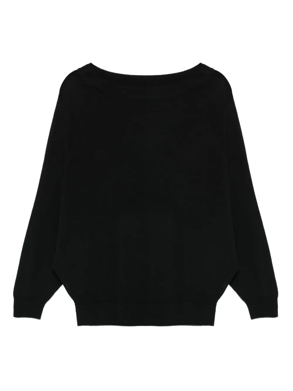 Majestic Filatures merino wool sweatshirt | Black | Image 1
