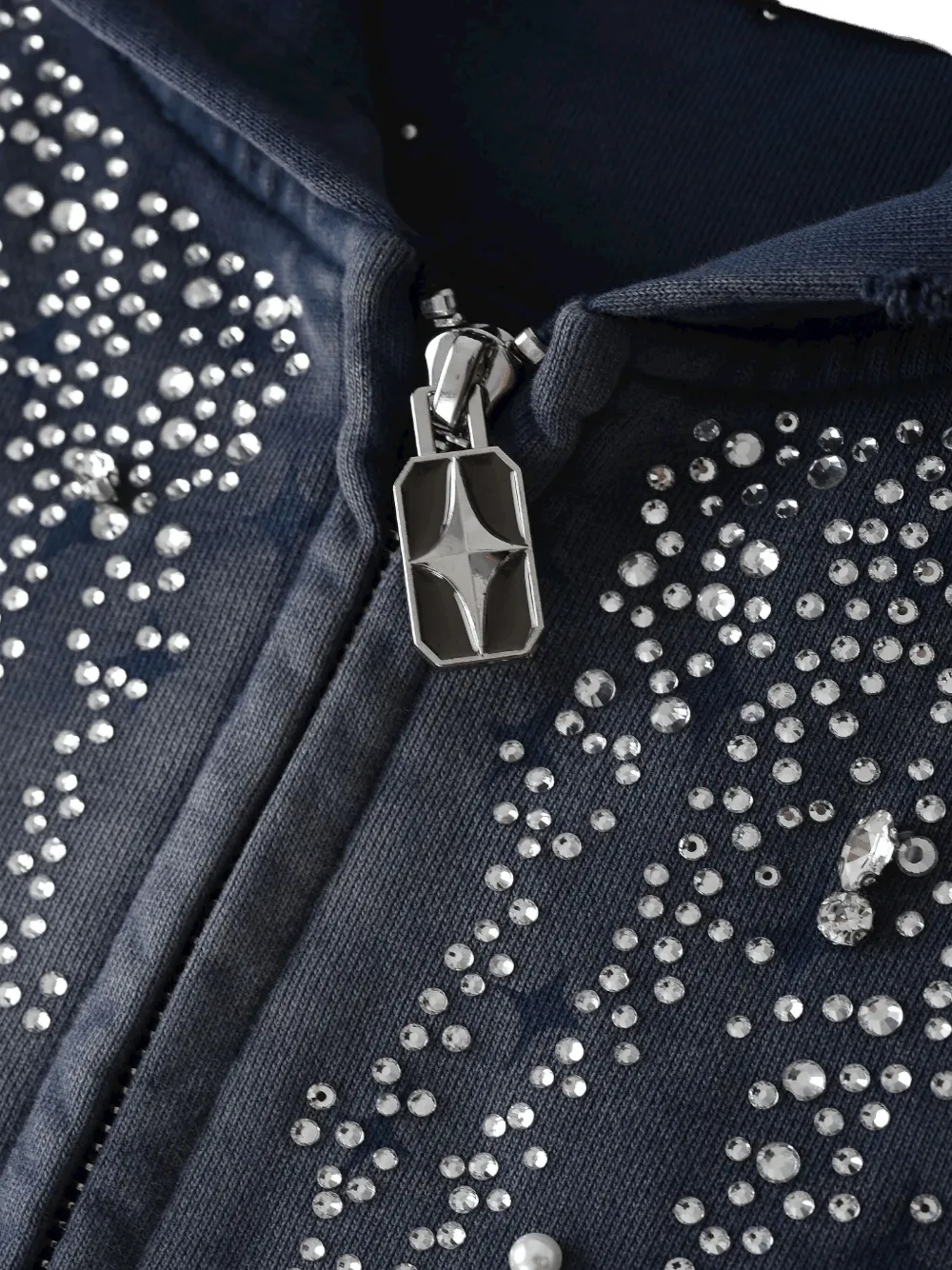 BIRTH OF ROYAL CHILD 20K Steller Diamond hoodie Blauw
