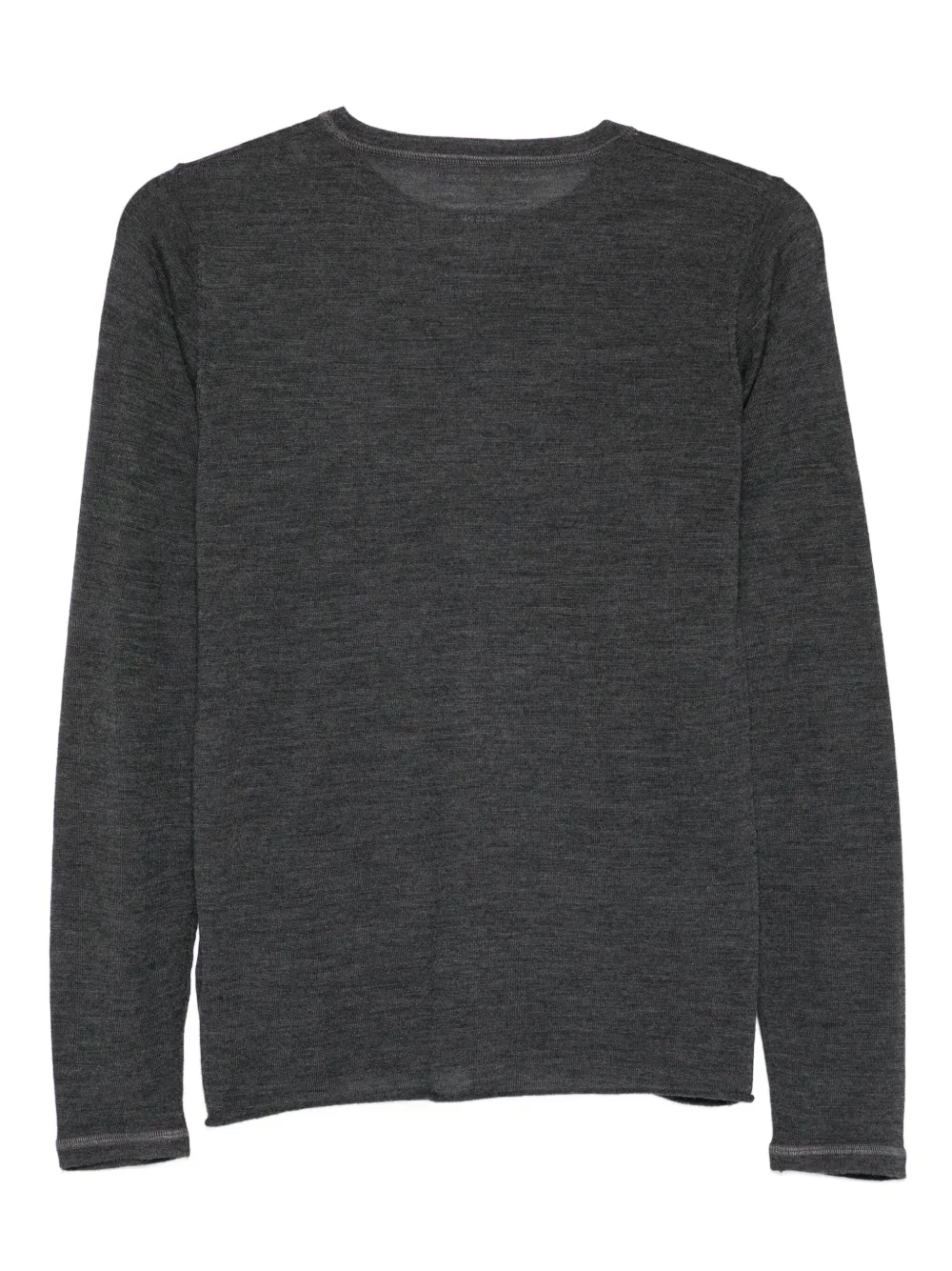 Majestic Filatures T-shirt van merinowol Grijs