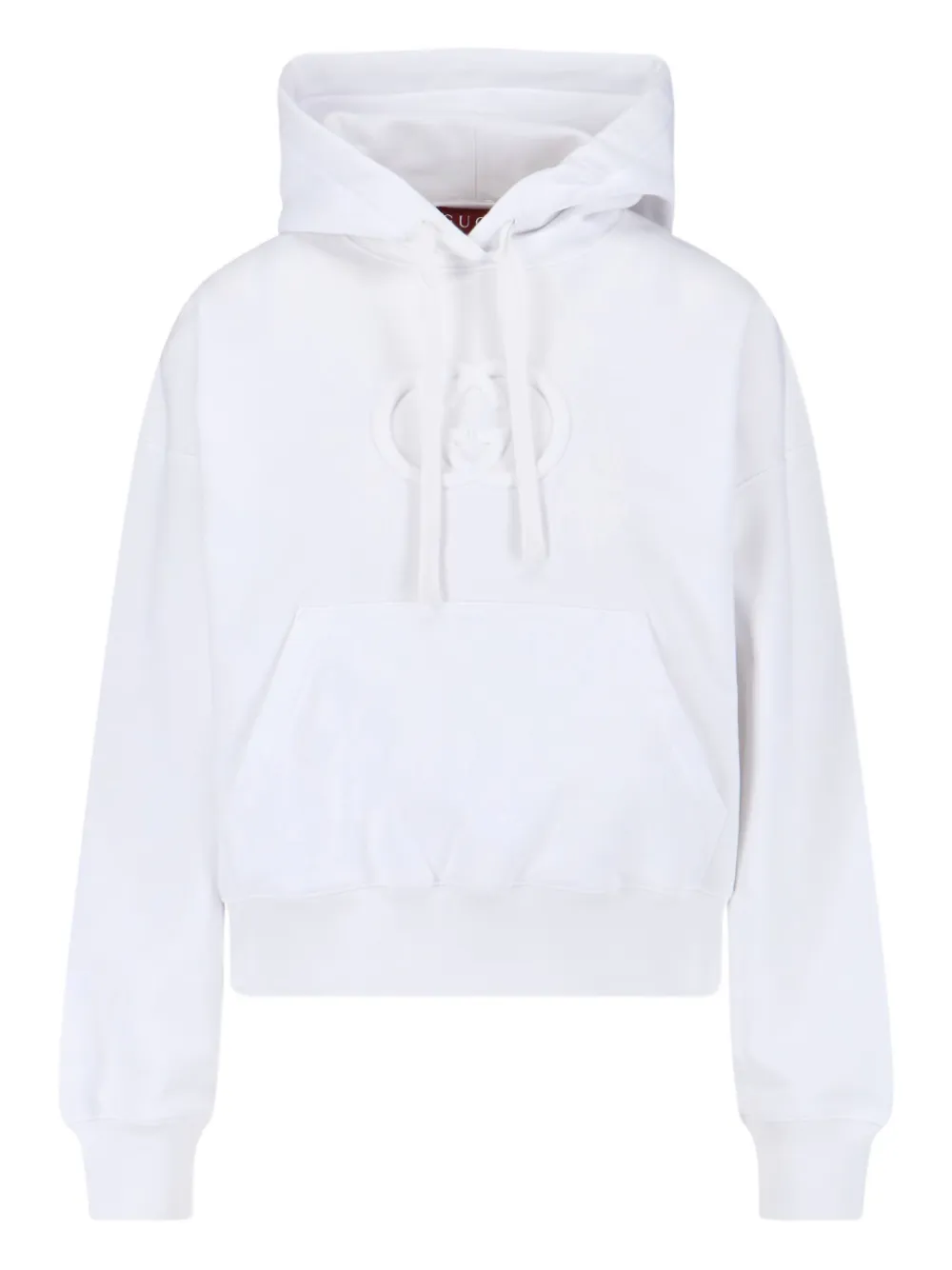 Gucci Hooded Sweatshirt With Long Sleeves And Pocket In White