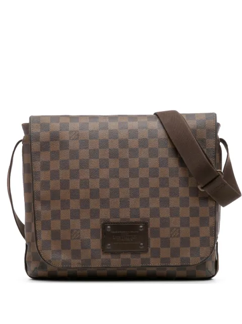 Louis Vuitton Pre-Owned 2010 Damier Ebene Brooklyn MM crossbody bag