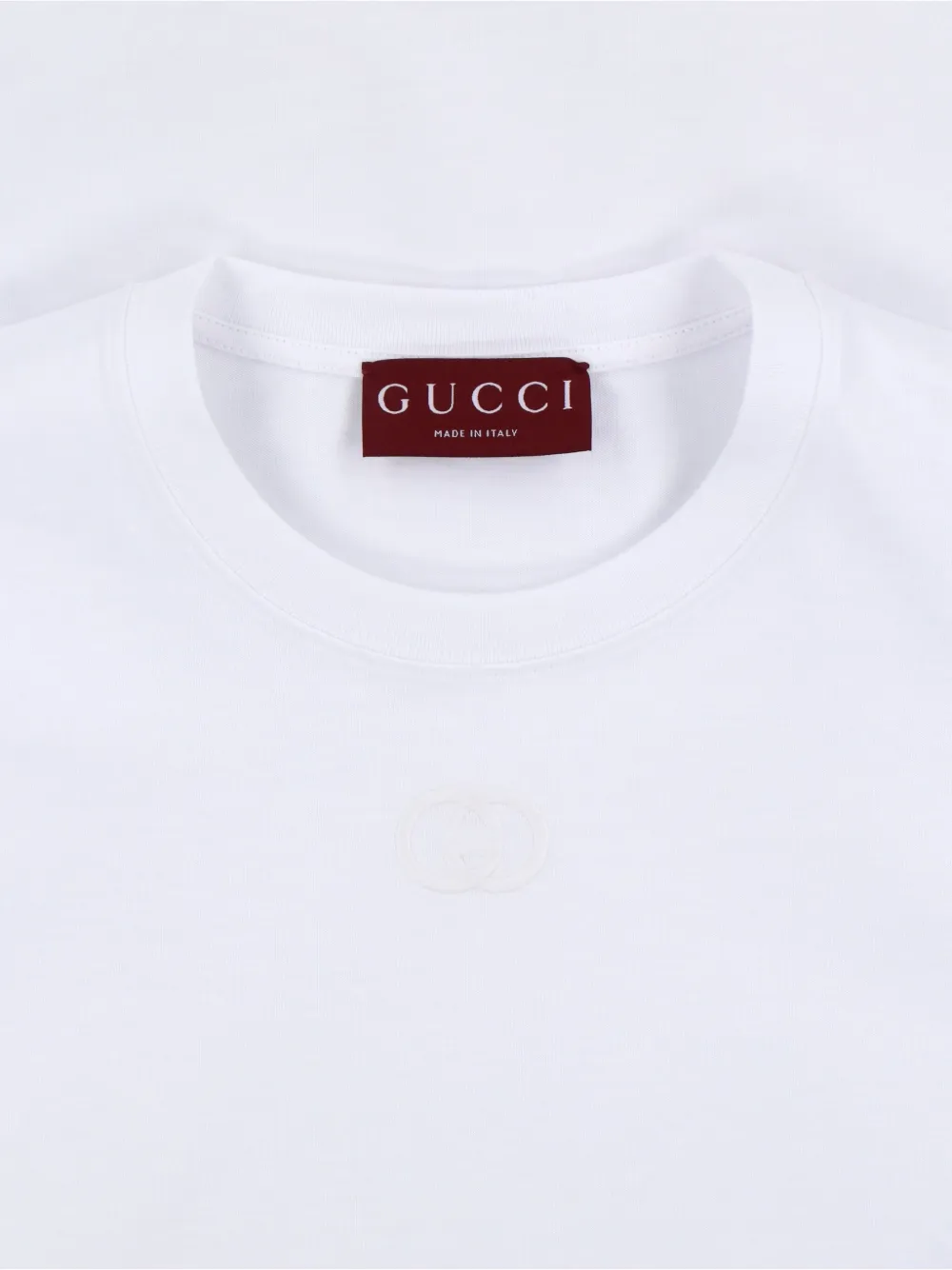 Gucci Gg T-shirt In White