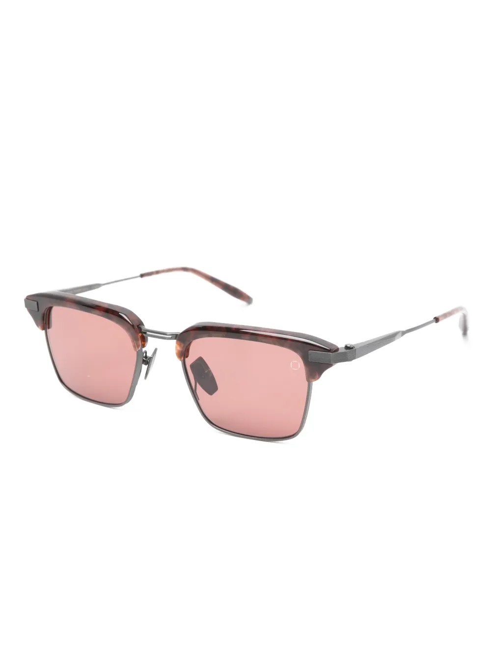 Akoni Euclid square-frame sunglasses - Bruin