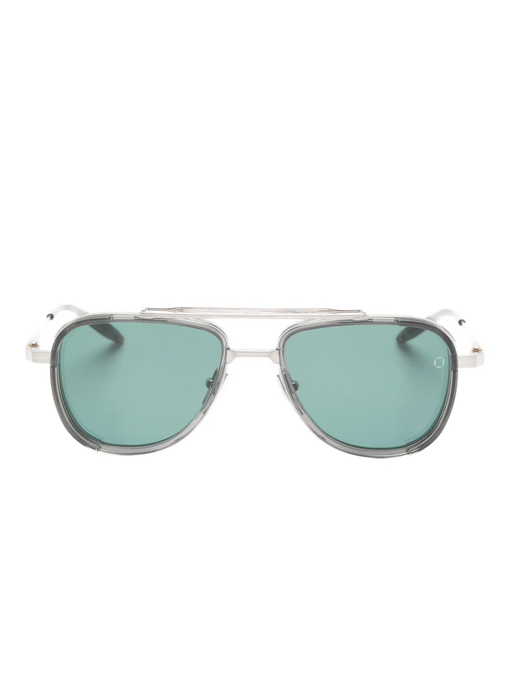 Akoni pilot-frame sunglasses | Grey | Image 1