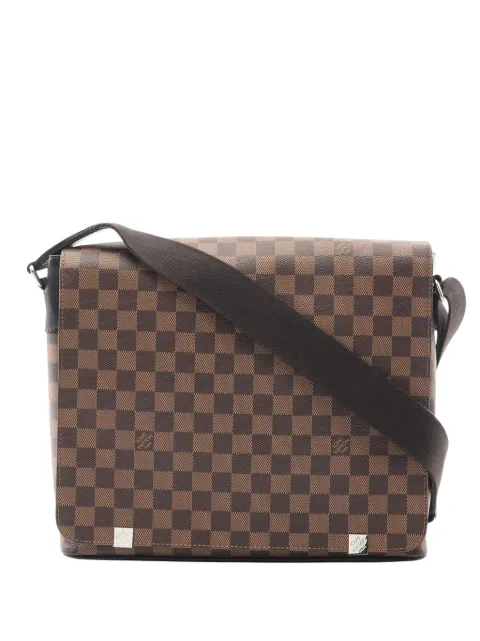 Louis Vuitton Pre-Owned 2017 Damier Ebene District MM crossbody bag