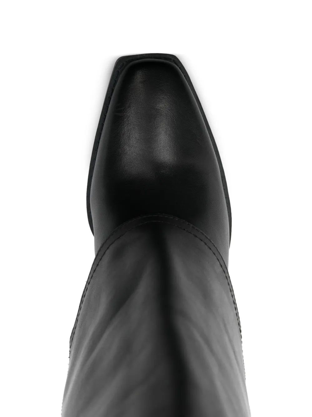 Carmela 85 mm cowboylaarzen met vierkante neus Zwart