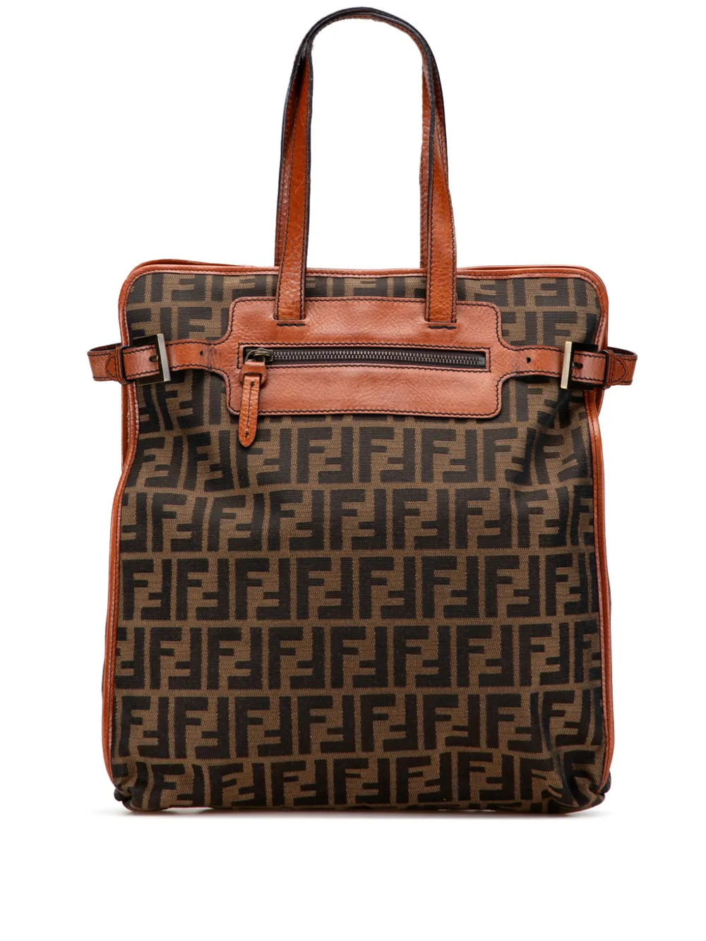 Fendi Pre-Owned 2000-2010 Zucca Canvas tote bag | Brown | Image 1