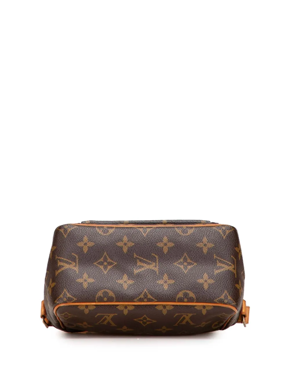 Pre-owned Louis Vuitton 2005 Monogram Viva Cite Pm Crossbody Bag In Brown