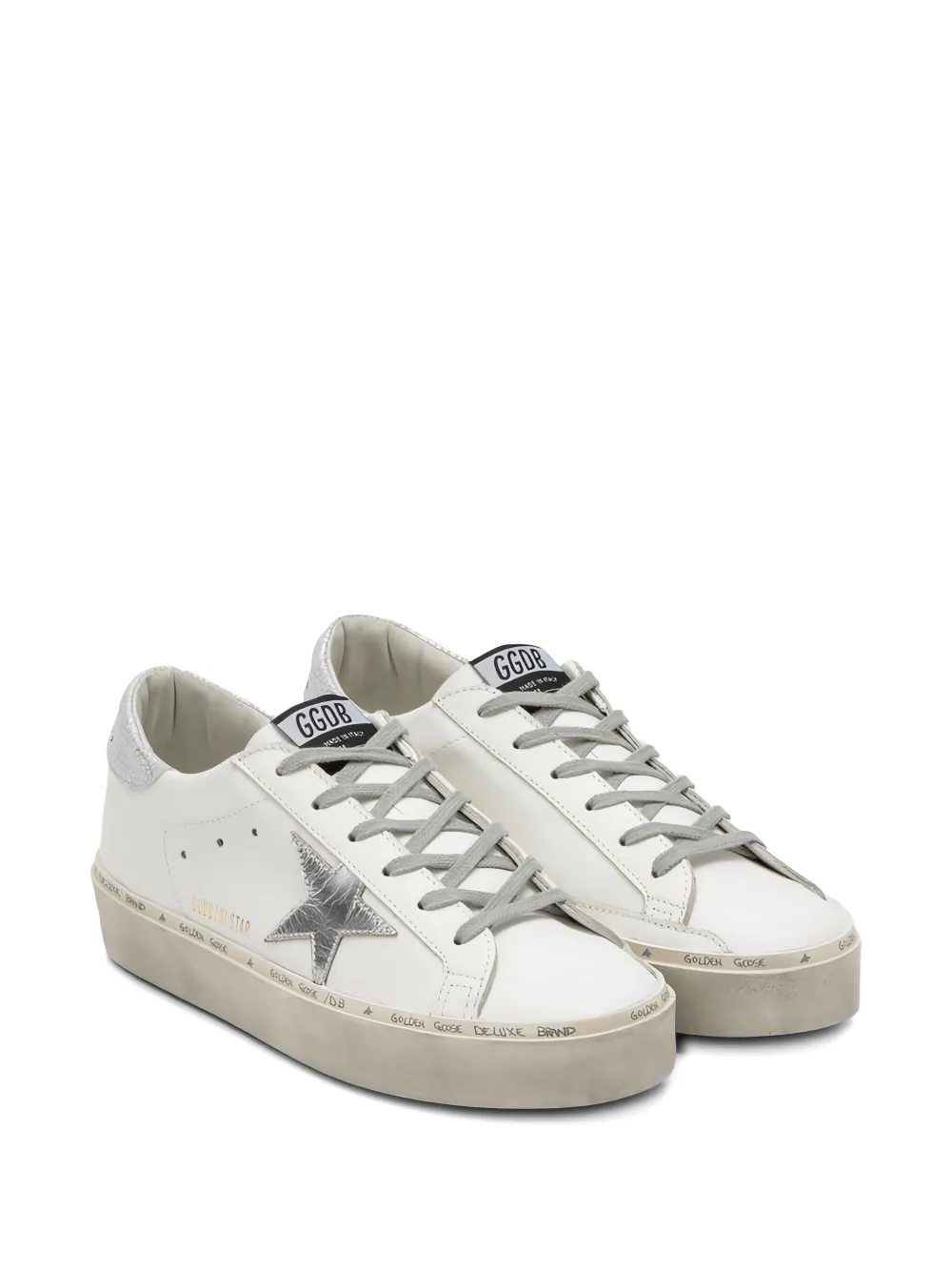 Golden Goose Hi Star sneakers met plateauzool - Wit