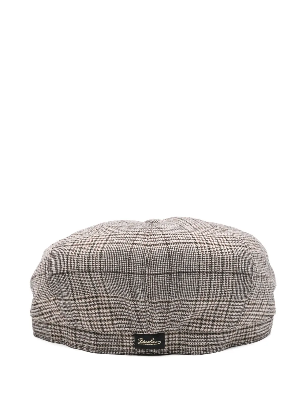 Borsalino Cesare eight-panel beret - Bruin