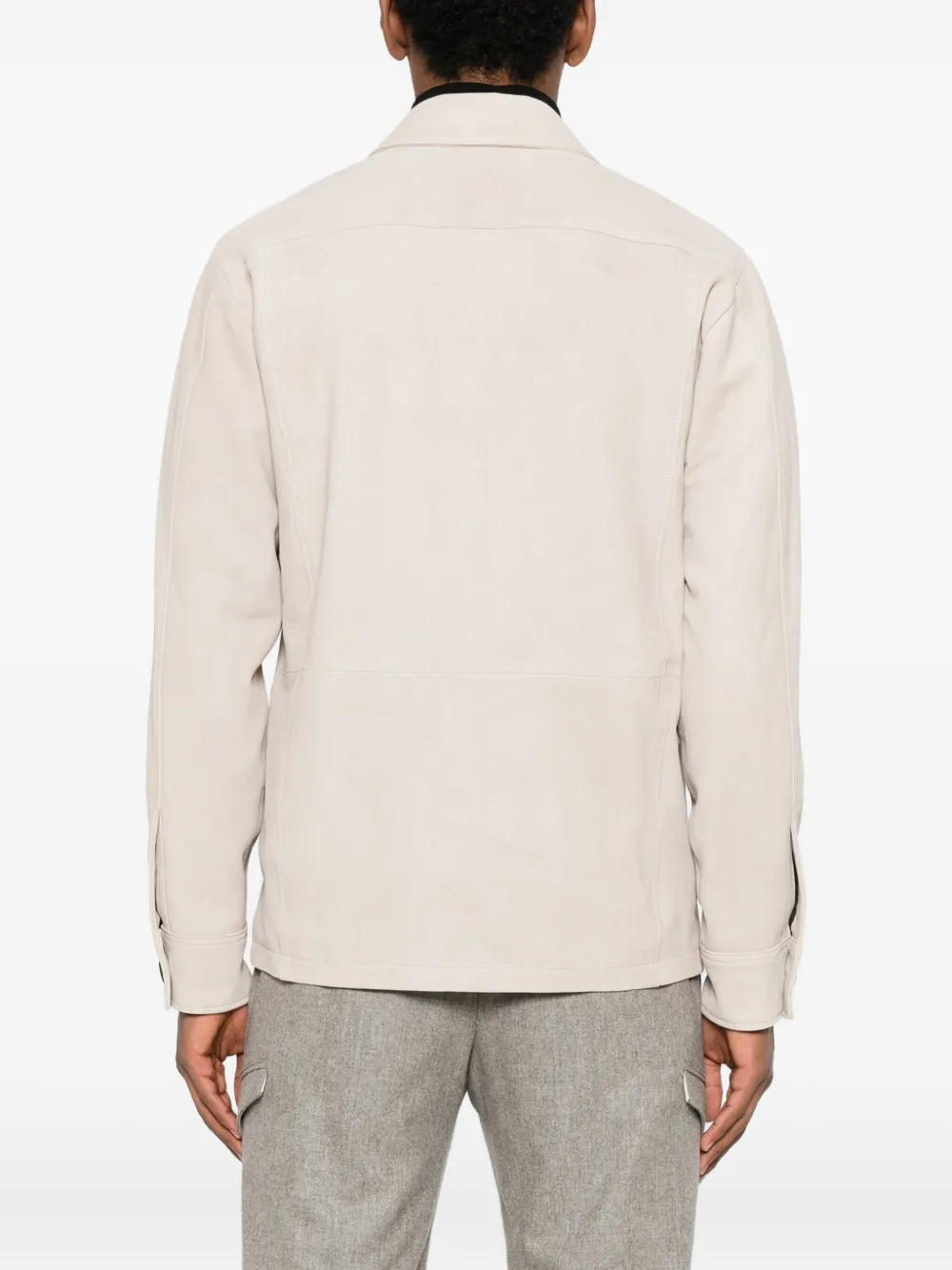 Tagliatore Flap-pockets Button-fastening Jacket In Neutral