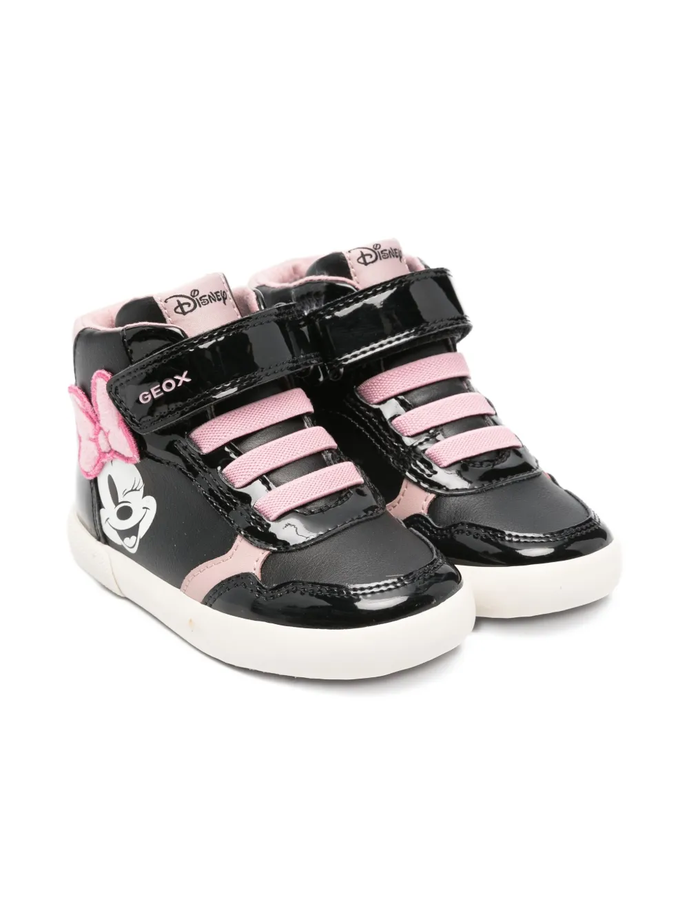 Geox x Disney Minnie Gisli sneakers Zwart