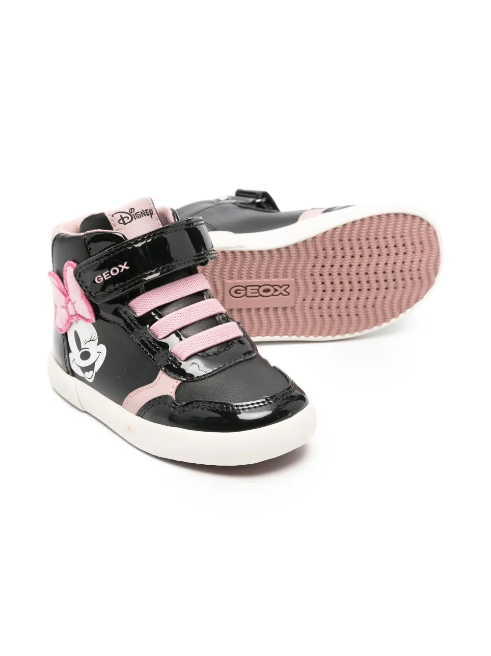 Geox x Disney Minnie Gisli sneakers Zwart