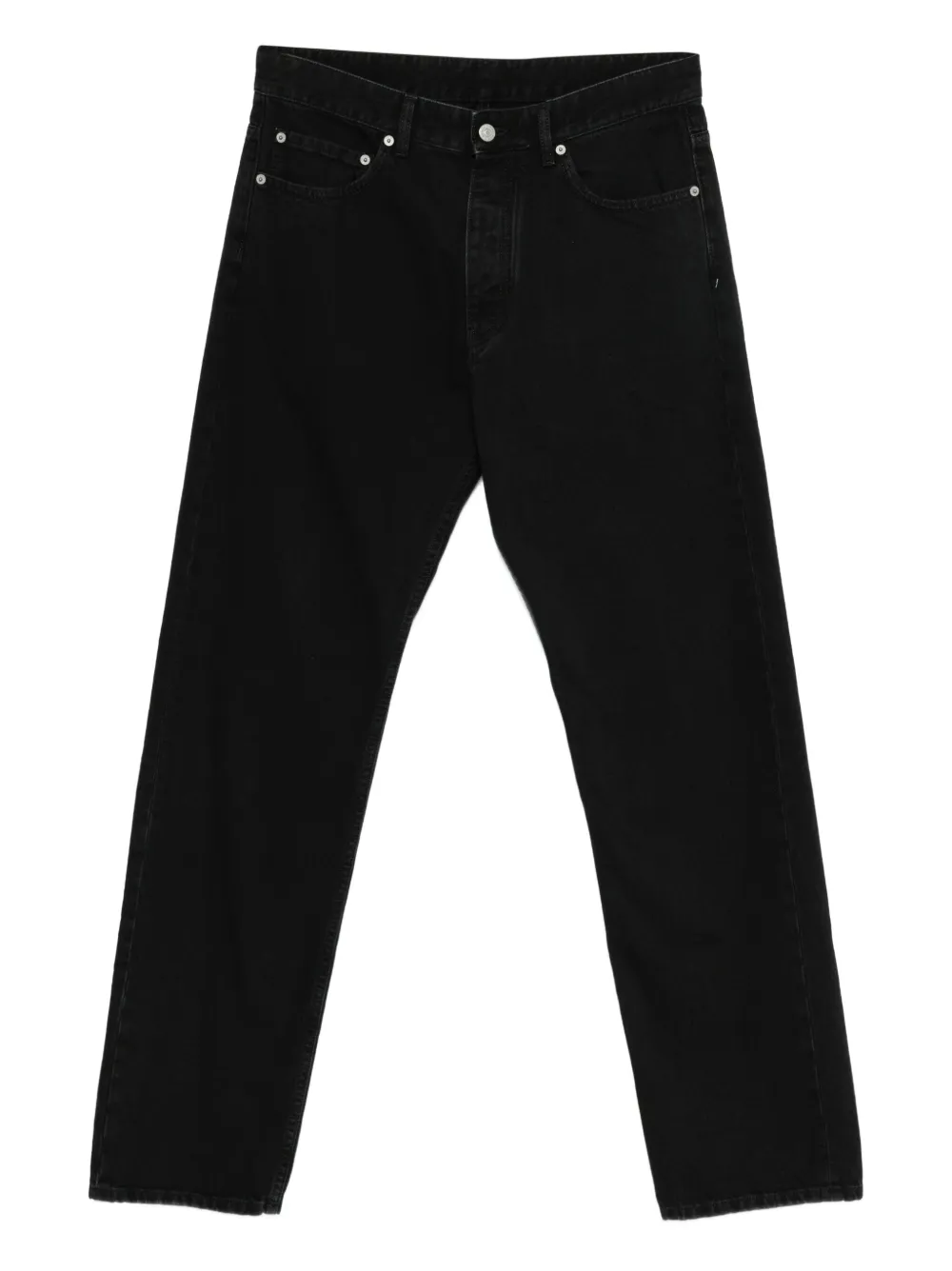 MM6 Maison Margiela button-fastening jeans | Black | Image 1