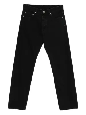 Balenciaga フェイデッド ダメージジーンズ | ブラック | FARFETCH JP