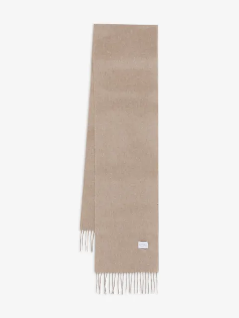 Sunspel cashmere fringed scarf