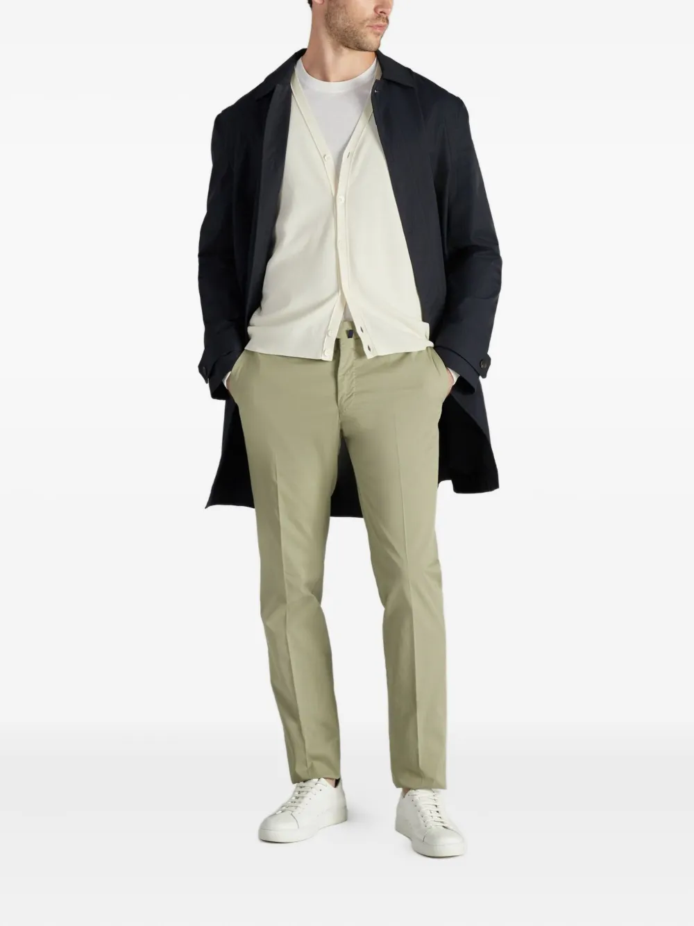Incotex Pantalon - Groen