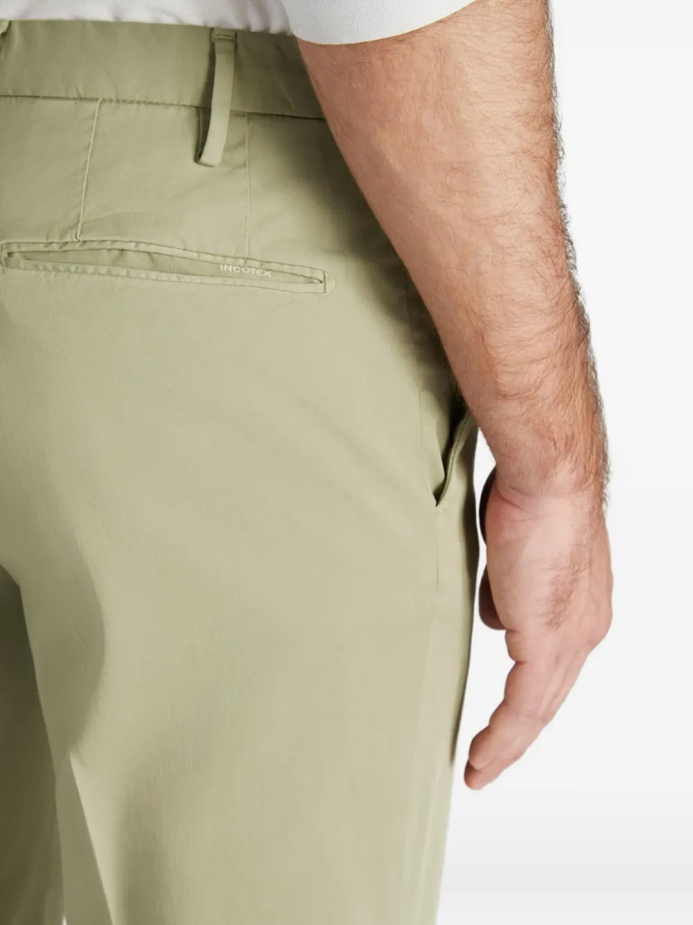 Incotex Pantalon Groen