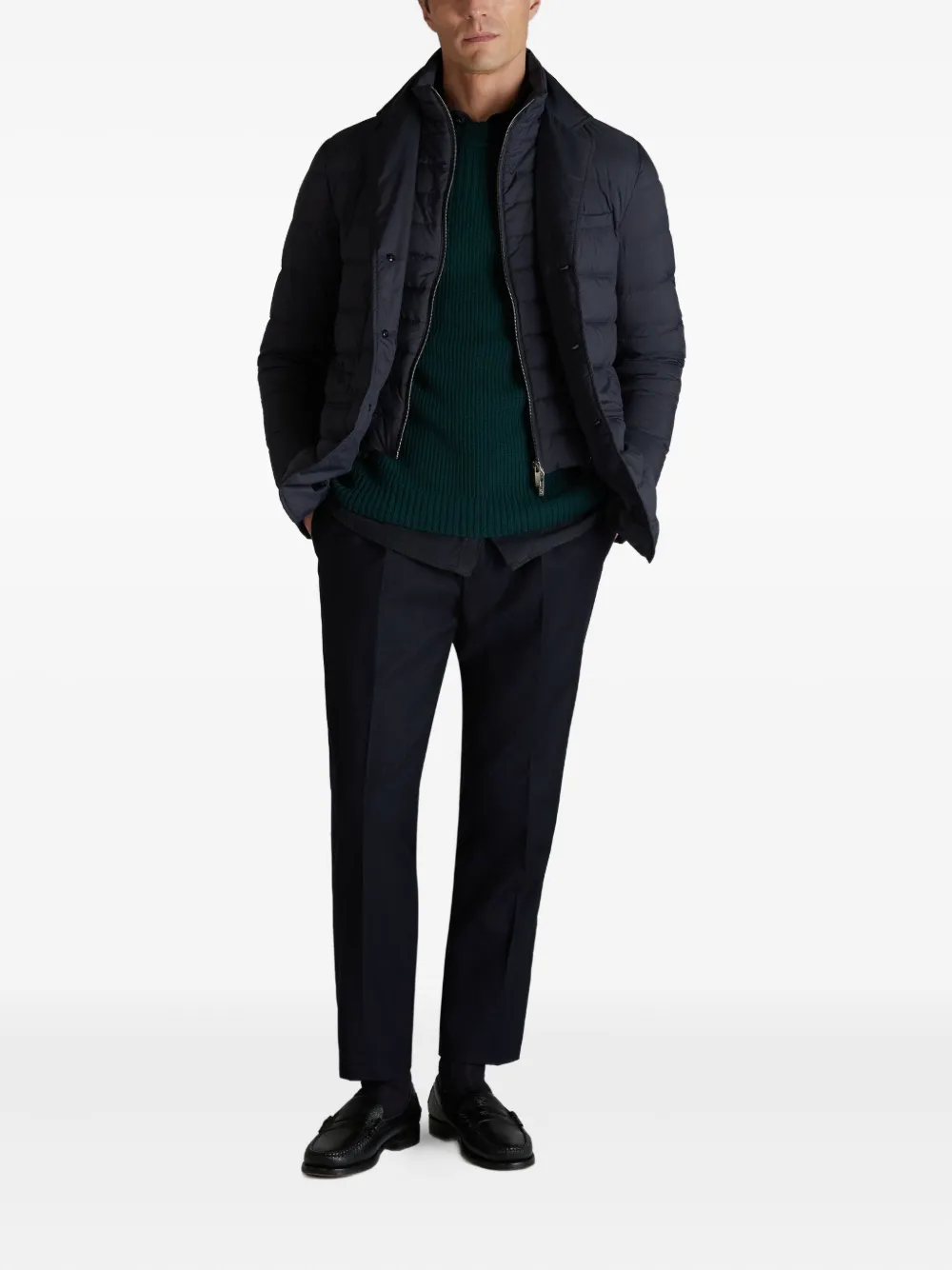 slowear padded quilted jacket | Down Jackets | Image 2